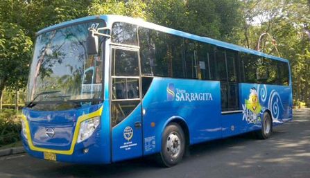 Sarbagita bus as one of the alternatives to Ngurah Rai airport